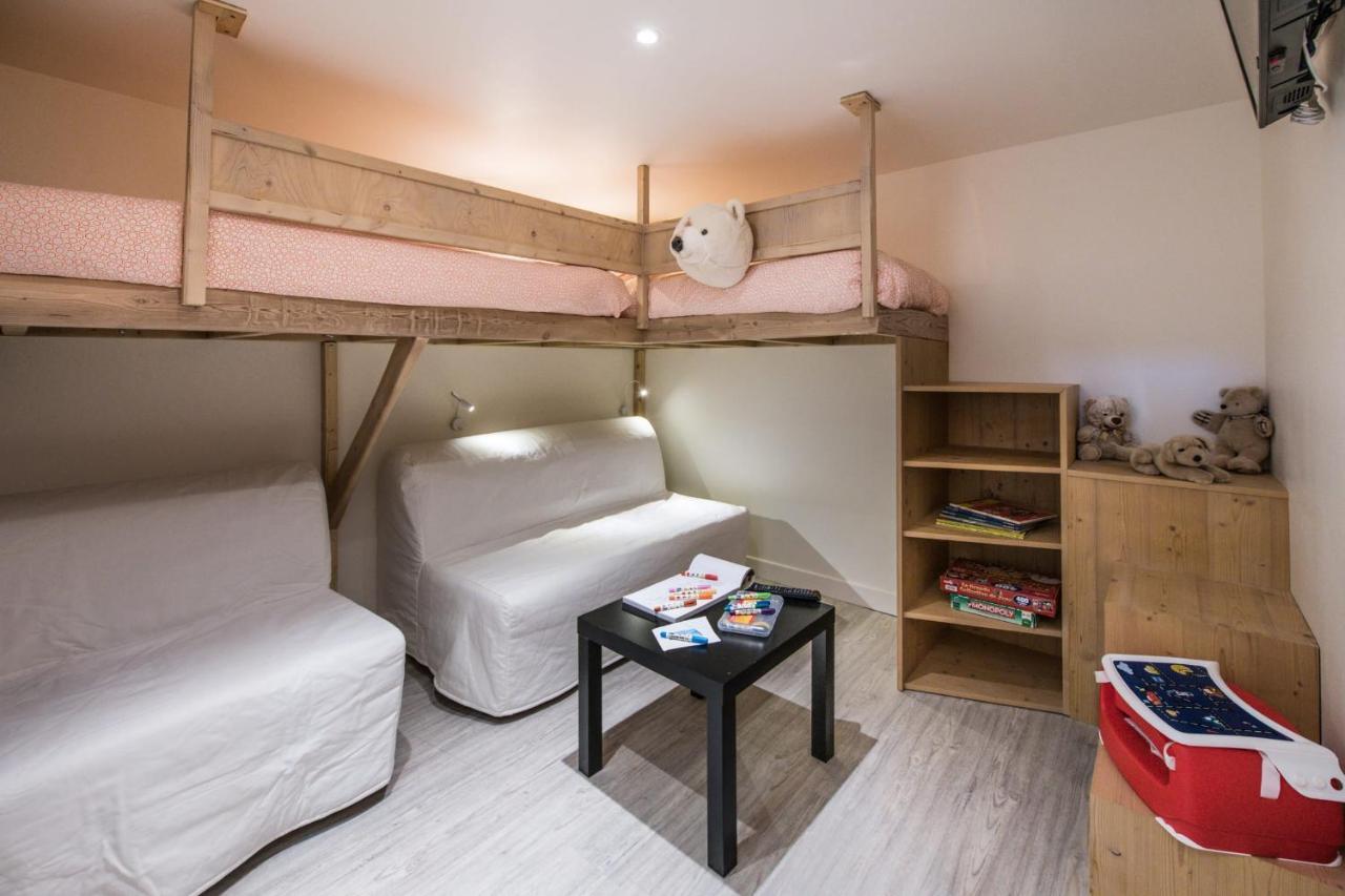 Appartement Edelweiss Skiopieds - Centre Station لو دوز آلب المظهر الخارجي الصورة