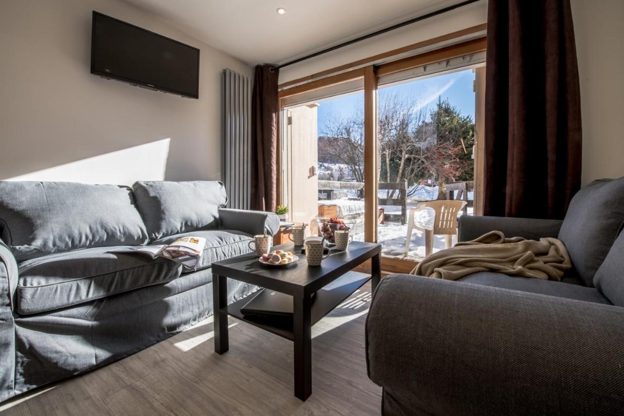 Appartement Edelweiss Skiopieds - Centre Station لو دوز آلب المظهر الخارجي الصورة